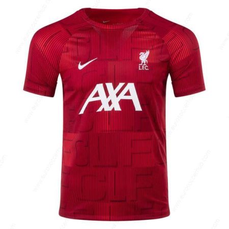 Football Jersey Liverpool Pre Match Training Red