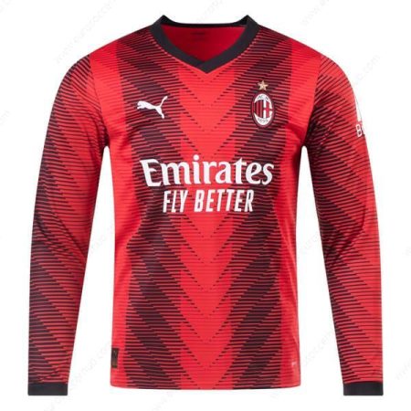 Football Shirt AC Milan Home Long Sleeve 23/24