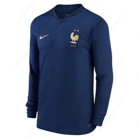 Football Shirt France Home Long Sleeve 2022