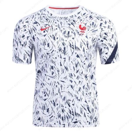 Football Shirt France Pre Match Training