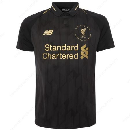 Football Shirt Liverpool Black 6 Time Euro Champions 18/19