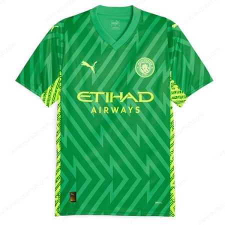 Football Shirt Manchester City Goalkeeper 23/24 Green