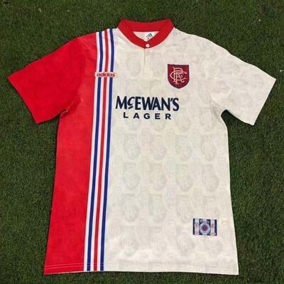 Football Shirt Retro Rangers Away 96/97