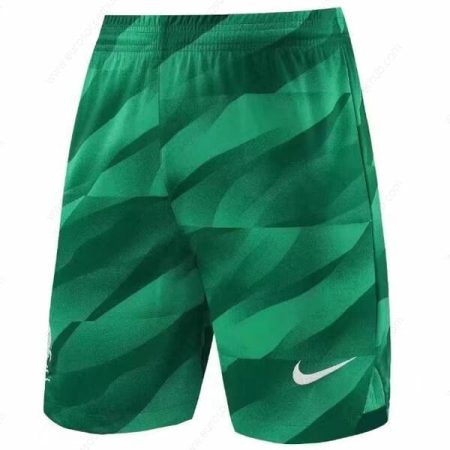 Football Shorts Liverpool Green Goalkeeper 23/24