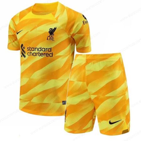 Liverpool Yellow Goalkeeper Kids Football Kit 23/24